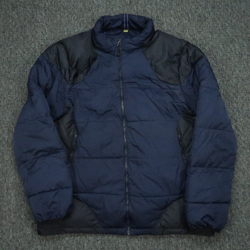 Robert Graham Jacket Mens Large Blue Tailored Fit Full Zip Pockets Insulated